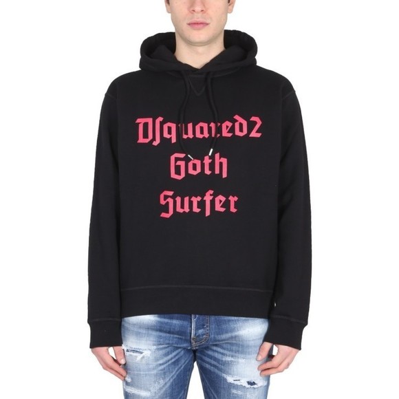 Dsquared2 Relaxed-Cut Hooded Sweatshirt - NWT